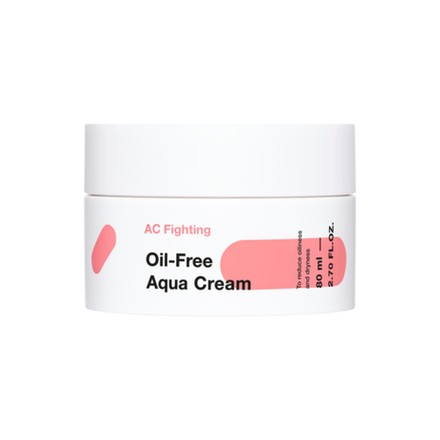 Гель-крем без масел от жирного блеска TIAM AC Fighting Oil-Free Aqua Cream, 80мл