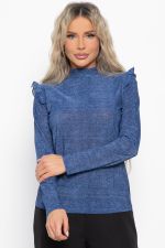 Блуза Синель (джинс) Б14994-50М LT Collection