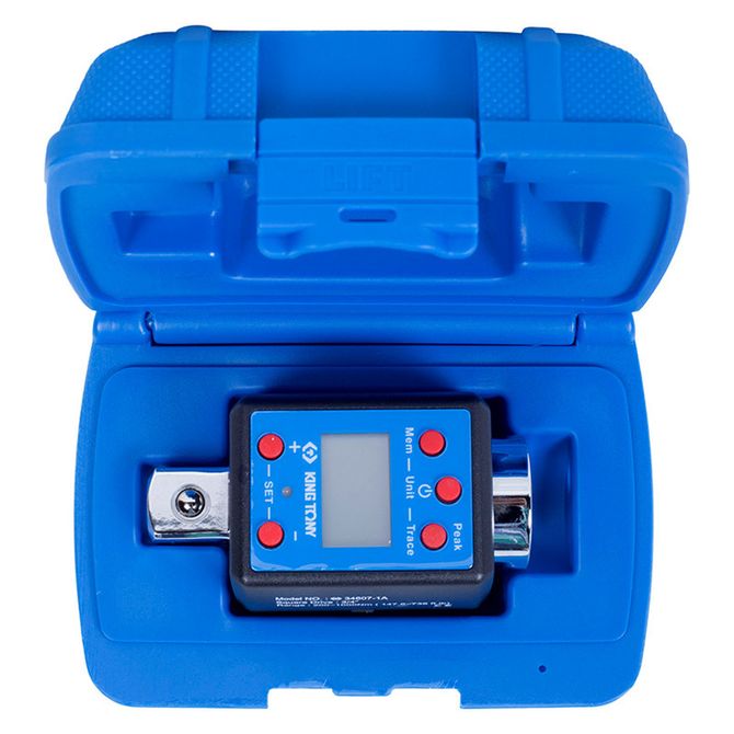 KING TONY (34607-1A) Динамометрический адаптер серии "DIGITAL", 3/4", 200-1000 Нм