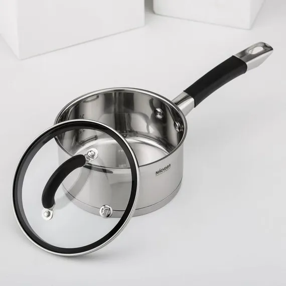 Набор кастрюль NÁDOBA OLINA, 3 шт: 1,5 л, 3,2 л, 6л