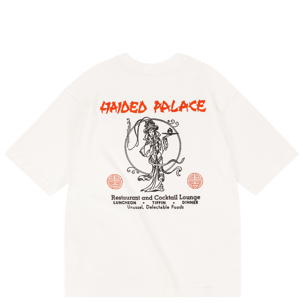 Футболка HAIDED PALACE Ecru