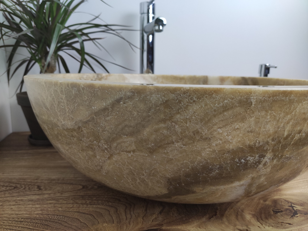 Раковина из оникса Bowl Sunset Big BO-80003 50*50*17