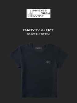 товары MEOVV - MY EYES OPEN VVIDE MD BABY T-SHIRT