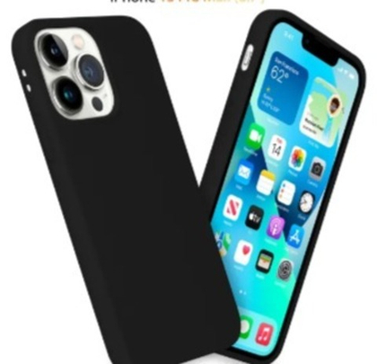 Накладка Apple iPhone 13 черный Zibelino Soft Case