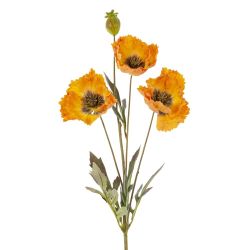 GAEM Цветок искусственный "Мак", L18 W18 H70 см