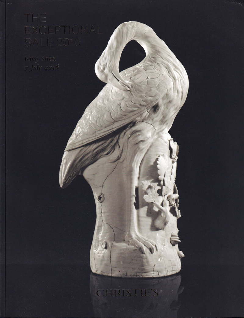 Каталог аукциона Christie’s, Лондон, Эксклюзив от 7 июля 2016 года