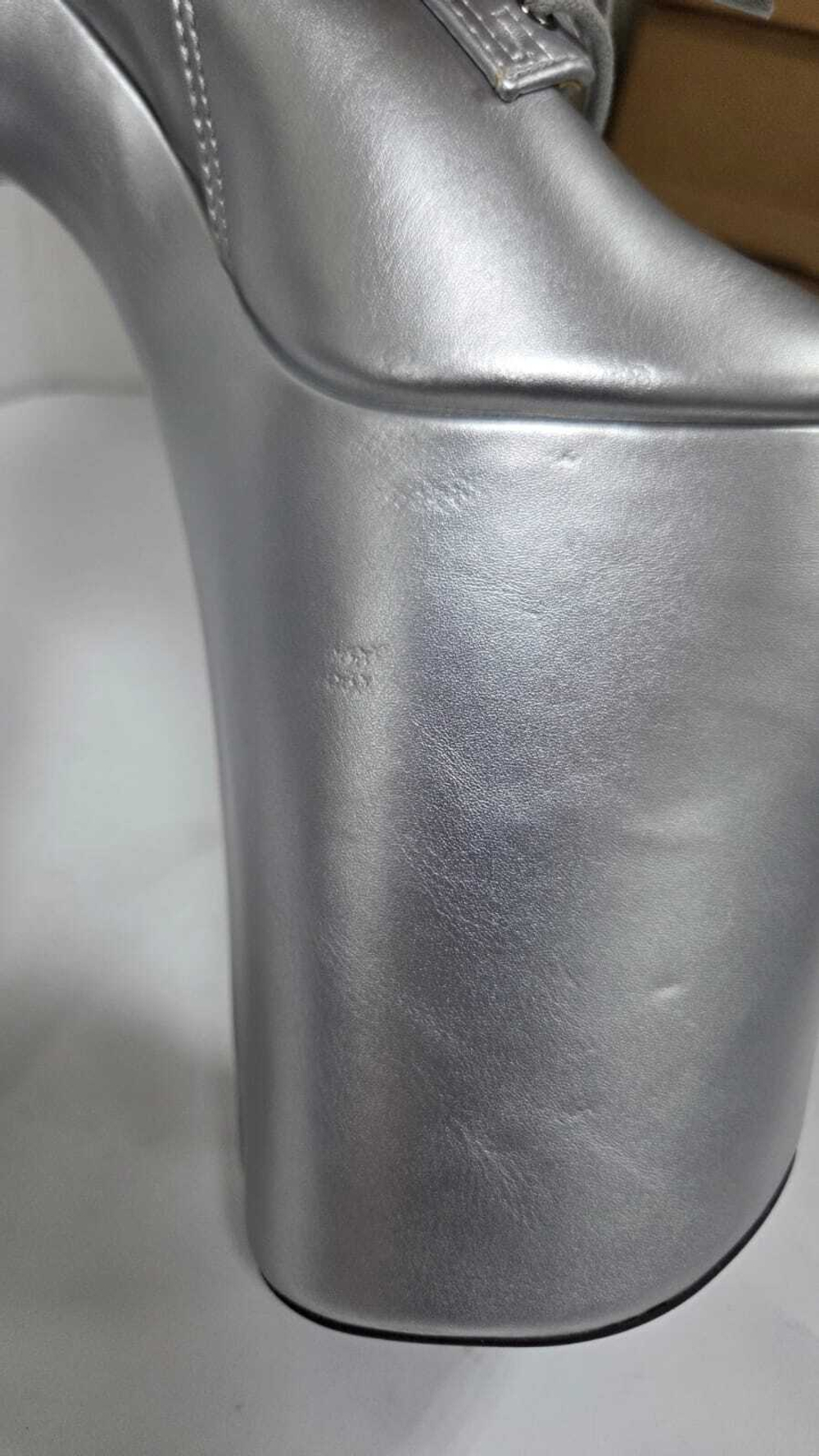 KIKO. Ботильоны четверки. PU. Открытые - SHDB-015-4-PU-sil-sale37_034