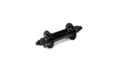 Втулка передняя WZ алюминий V-Brake гайки, 36H ось 3/8''х100x140мм, на промах черная