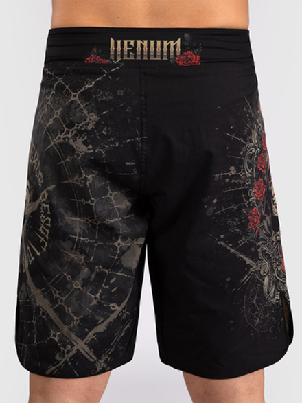 Шорты ММА Venum Santa Muerte 5.0 Deep Black/Gold