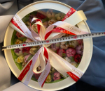 Зефирный букет "Тюльпаны", d=35см