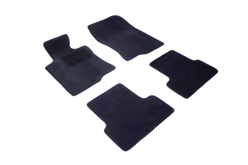 Ворсовые коврики LUX для Honda Accord VIII 2008-2012, Seintex.82390