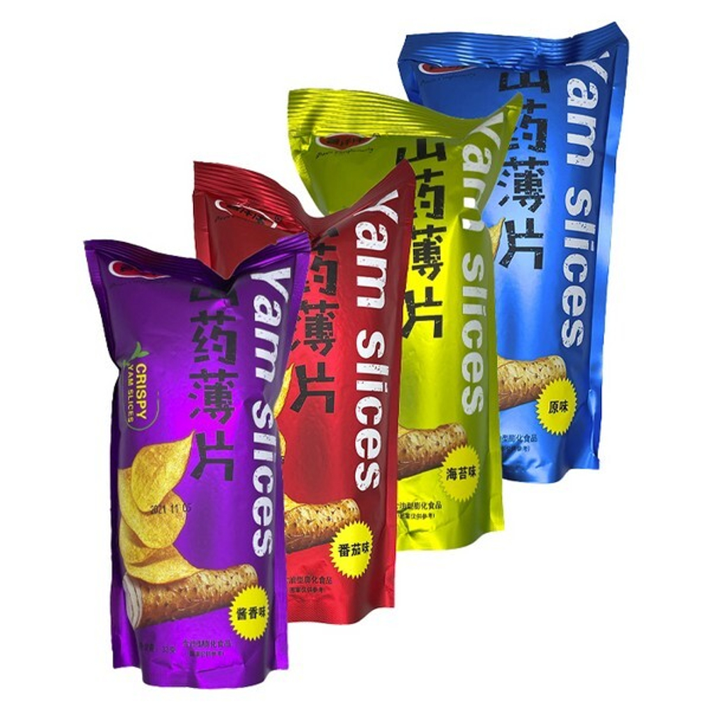 Чипсы YAM Slices 33гр Устричный