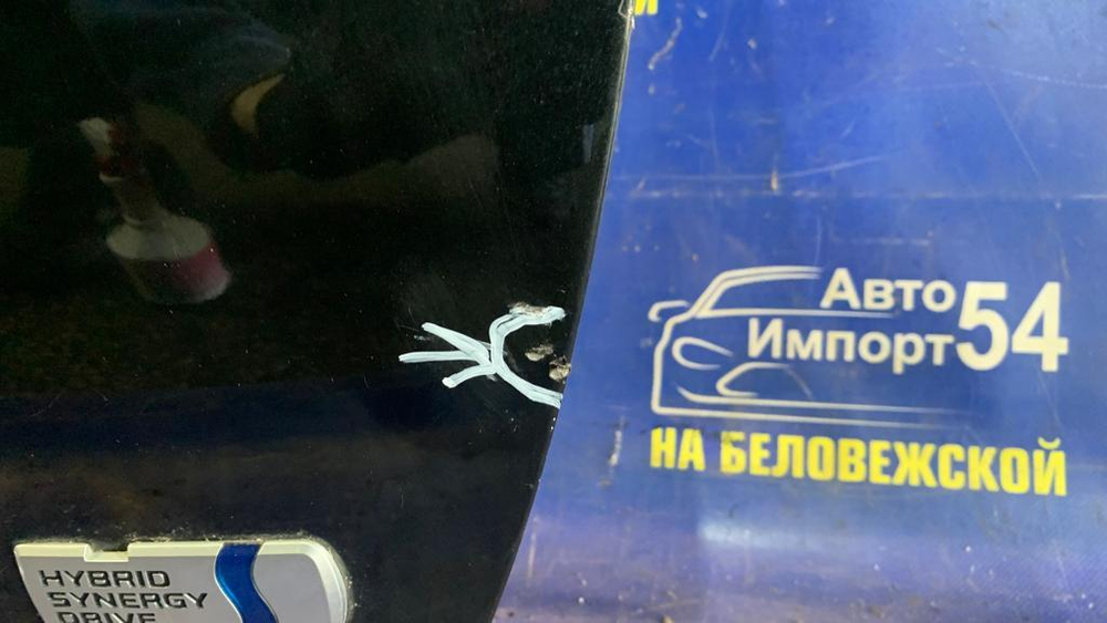 Дверь пятая TOYOTA FIELDER 2012-2015