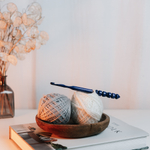 Деревянный крючок для вязания из древесины клена 8 мм. K347