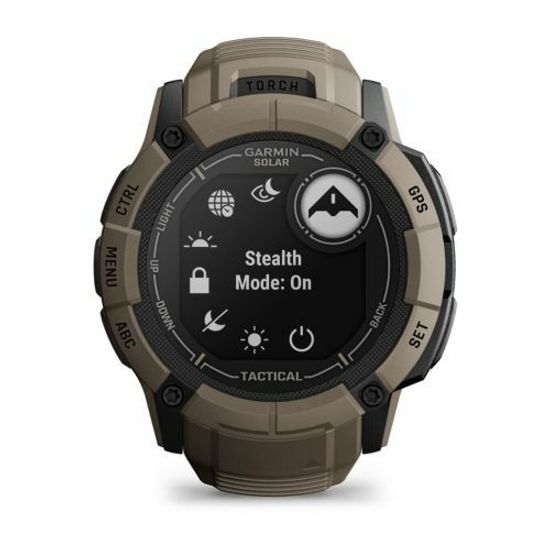 Смарт-часы Garmin Instinct 2X Solar - Tactical Edition, Coyote Tan 010-02805-02