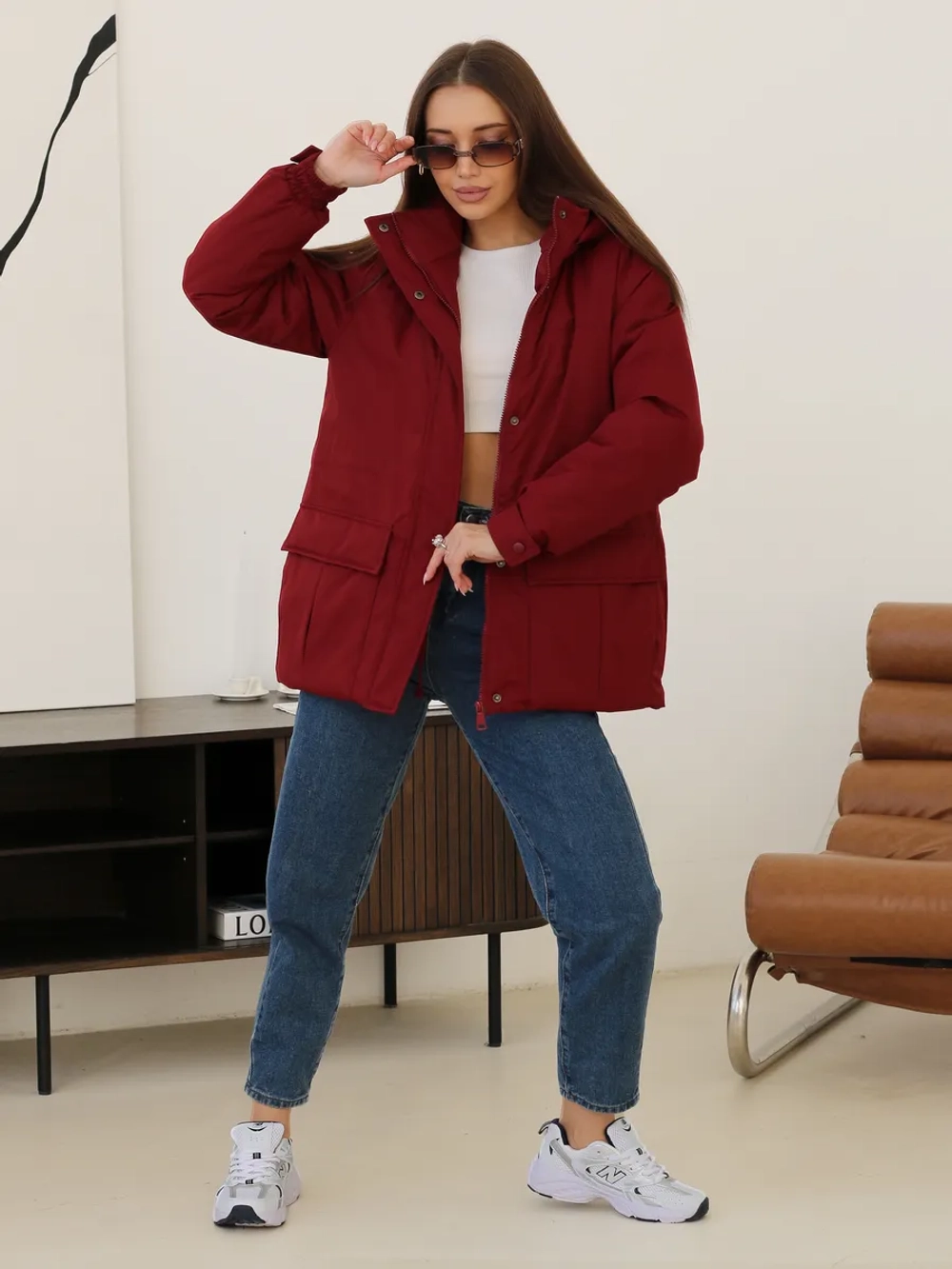 Куртка демисезонная с капюшоном