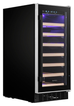 Винный шкаф Temptech Premium WPQ38SCB черный