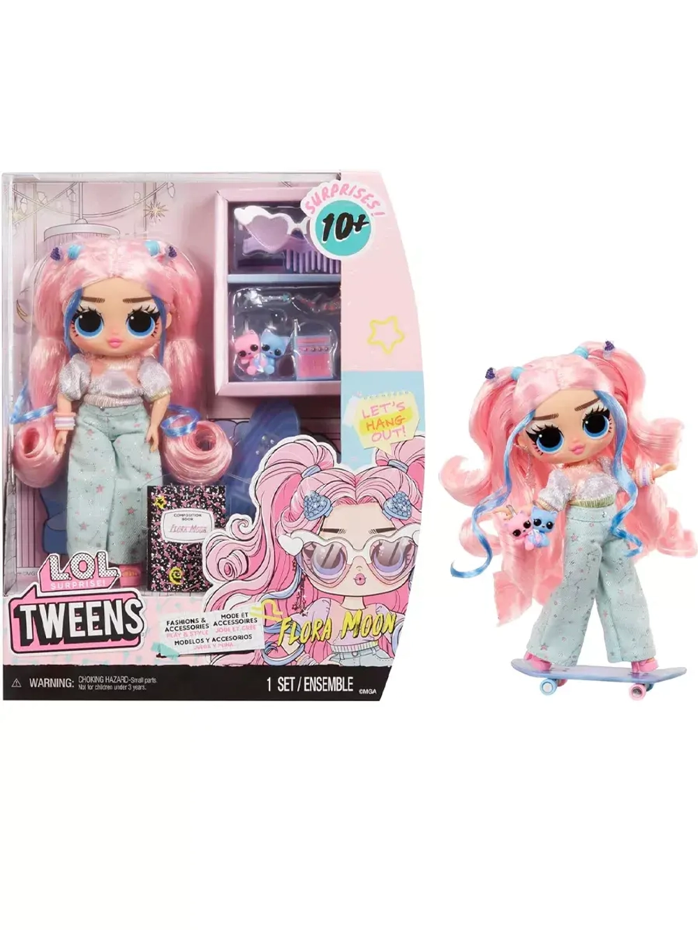 Кукла Лол Сюрприз Твинс Lol Tweens Flora Moon оригинал