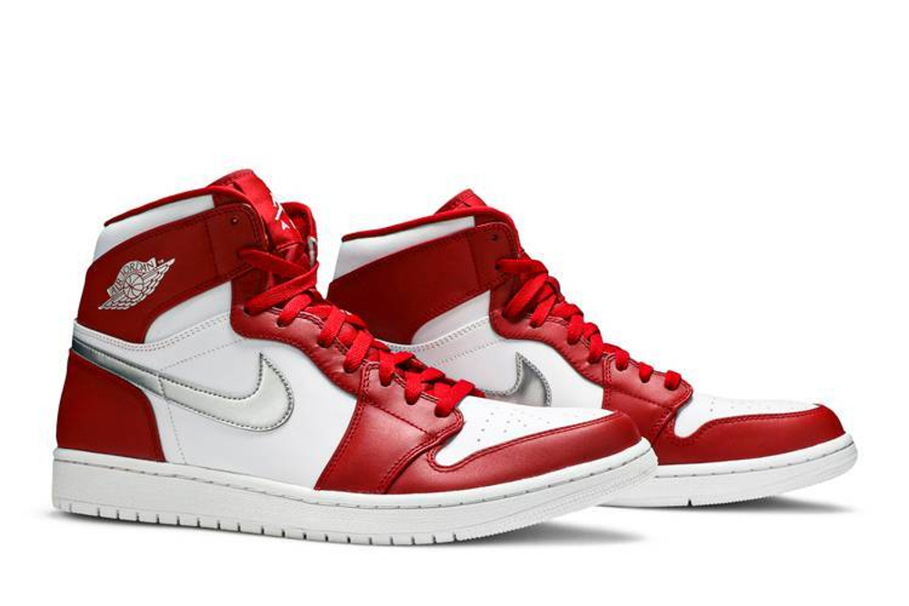 Nike air jordan 1 silver medal on sale