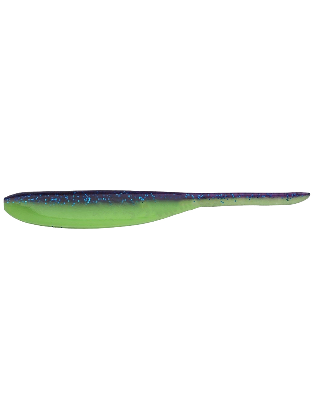 Приманка силиконовая Keitech Shad Impact 4", 5,2г, цвет #440 Electric Shad, 3 упаковки по 8 штук
