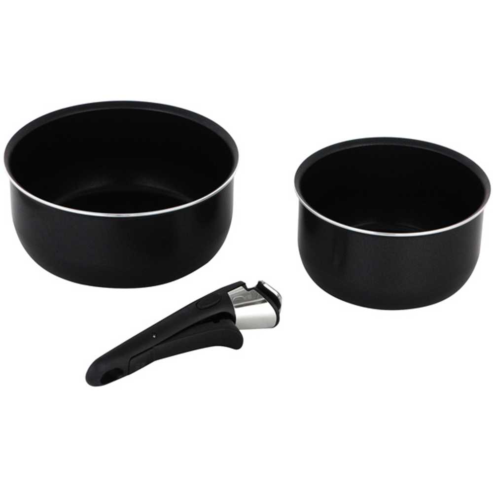 Набор ковшей Tefal Ingenio Black 5 3 предмета 16/20см 04181830