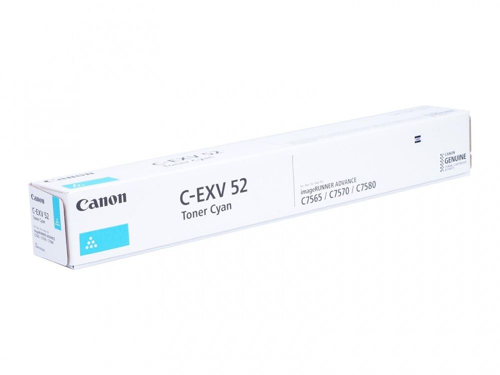 Тонер CANON C-EXV52 C TONER  голубой