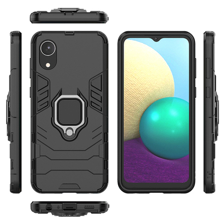 Противоударный чехол с кольцом Panther Case для Samsung Galaxy A03 Core