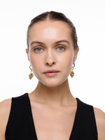 Серьги "Big knot" Bicolor