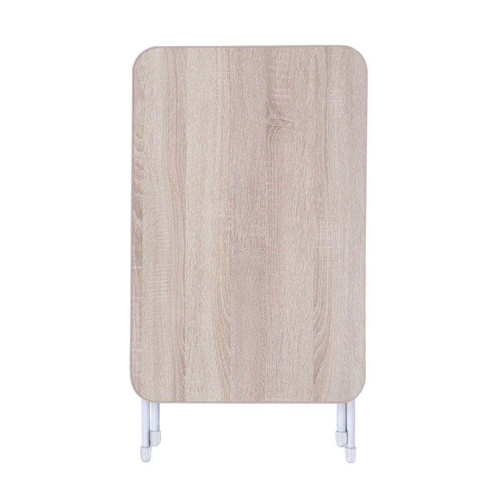 Стол туриста Ника арт.ТСТМ/С 1уп. (каркас белый, поверхность дуб сонома)