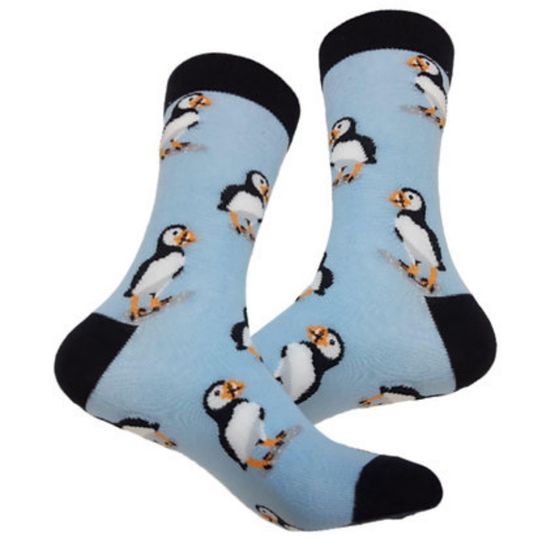 Носки Пингвины "Атлантический тупик", р-р 38-44 (голубой)