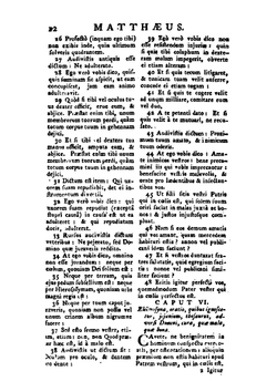 Novum Jesu Christi Testamentum: a Sebastiano Castalione latine redditum. In . | Sébastien Castellion