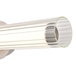 Светильник настенный, Никель/Белый, Прозрачный, ENFYS, LED 13W, 3000K/4000K/6000K