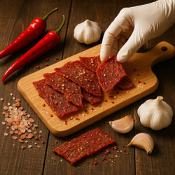 Чипсы "Пекучий Кабан" из свинины 50гр