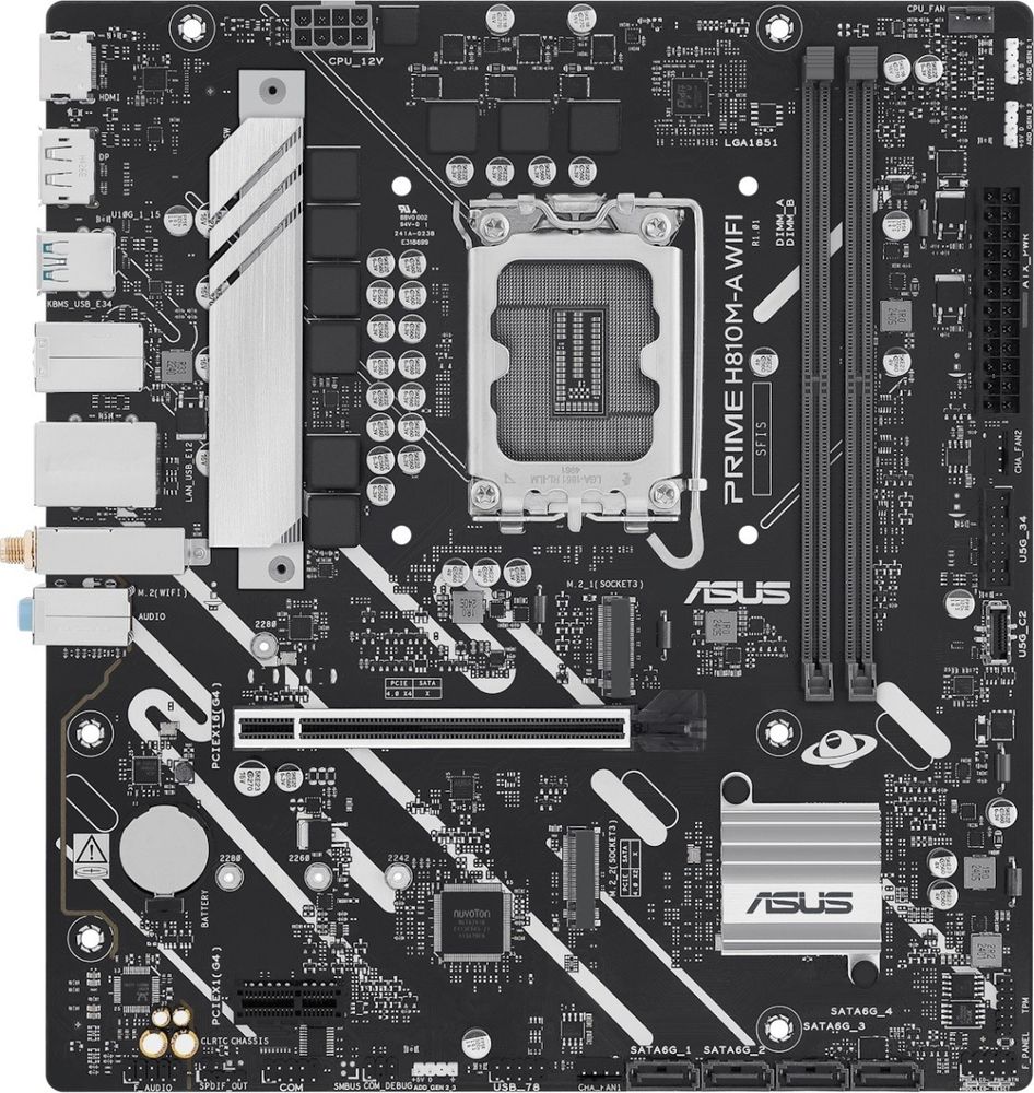 Материнская плата ASUS PRIME H810M-A WIFI