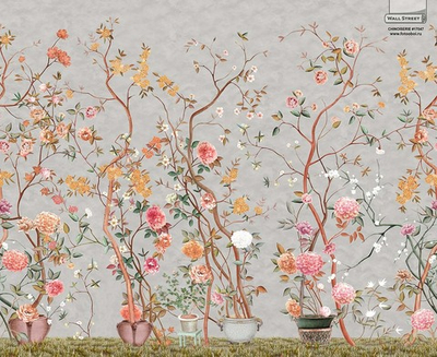 Дизайнерские обои Wall Street Chinoserie