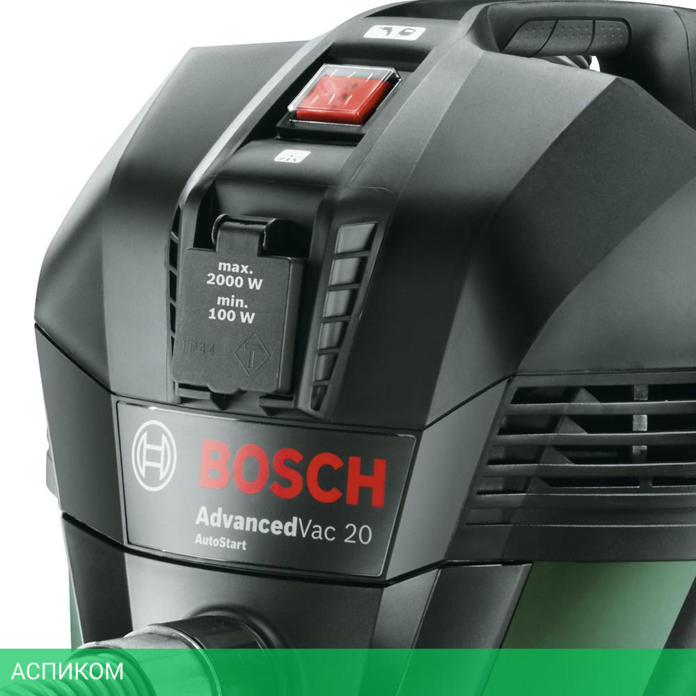 Пылесос Bosch AdvancedVac 20 зеленый (0.603.3D1.200)