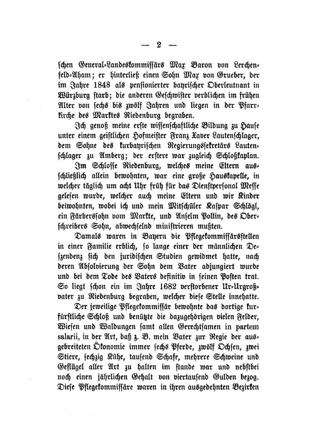 Lebenserinnerungen Eines Reiteroffiziers Vor Hundert Jahren | K.J. Grueber