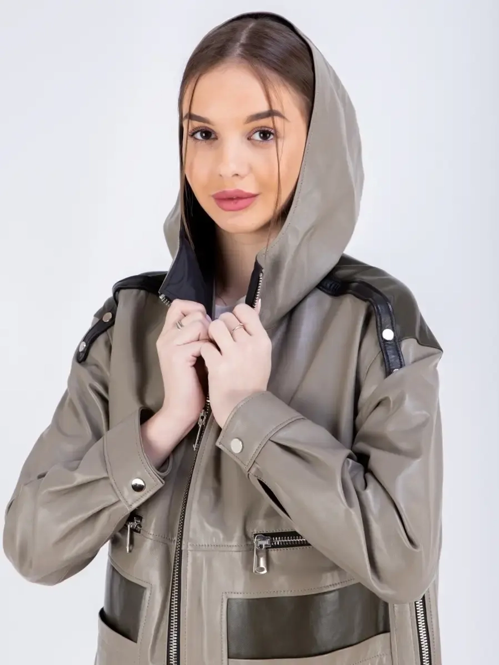 Куртка женская из натуральной кожи