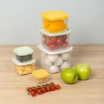 Набор контейнеров 6шт (0,12л+0,25л+0,45л+0,75л+1,2л+2л) микс