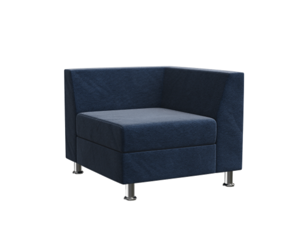 Секция с подлокотником одноместная ПРАЙМ