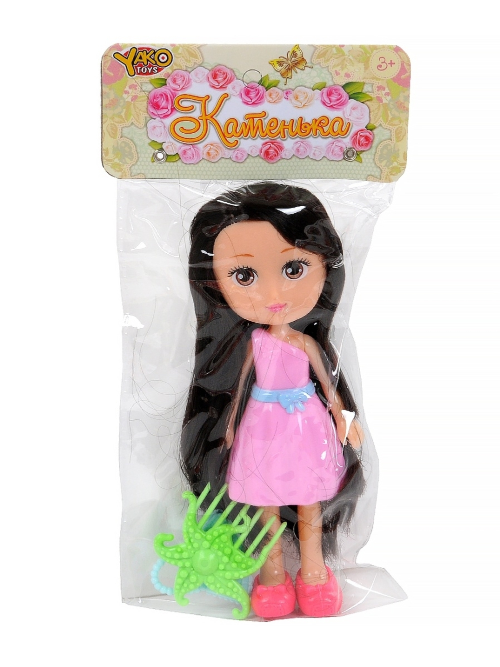 9728-3/М/Кукла "Катенька" 16, 5 см. в/п 11*22.5*4.5 см/12