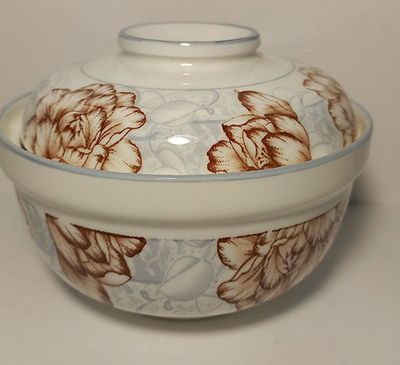 Супница Коричневый цветок 13,5см.