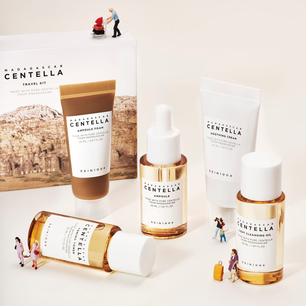 SKIN1004, Мадагаскарская готу кола, набор из 5 предметов
