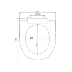 Сиденье для унитаза полипроп,020 Milardo,020PP00M31 (Премьер, Норд,Неро,Самарский эконом,Next,Кама)