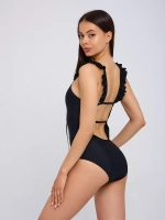 Купальник слитный с юбкой