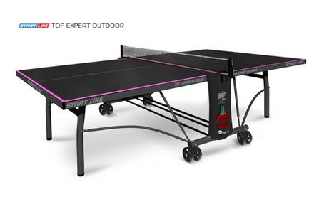 Стол теннисный Top Expert 6 Всепогодный Black