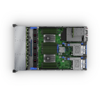 Стоечный сервер - HP Enterprise ProLiant DL385  Gen10 Plus, 2U, 8x 2.5“, 1x EPYC[7262] 8 Cores, 16Gb, P07595-B21