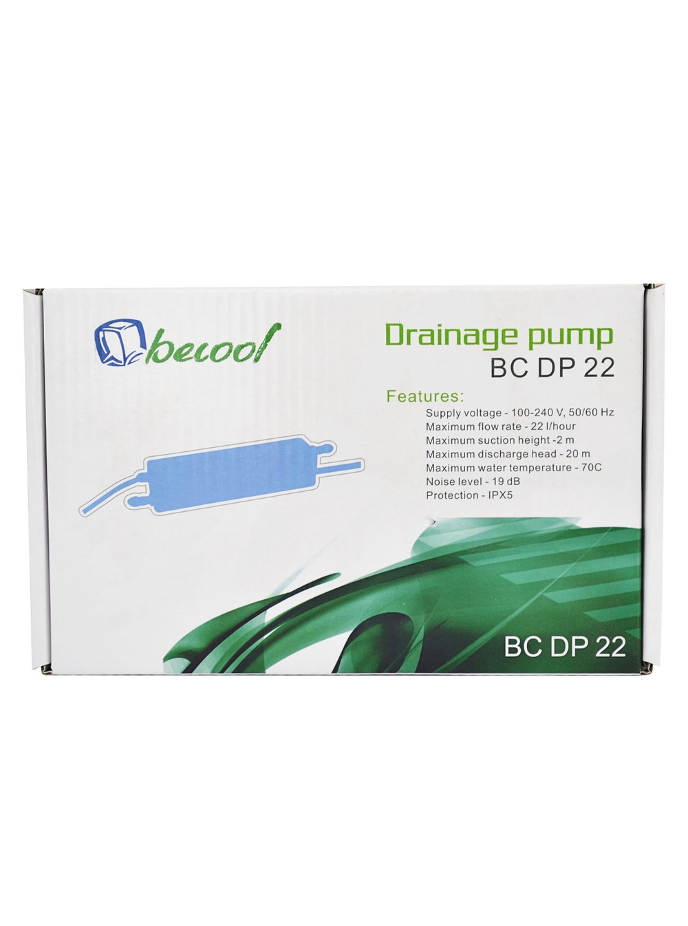 Дренажная помпа BC-DP-22 (22 л/ч)