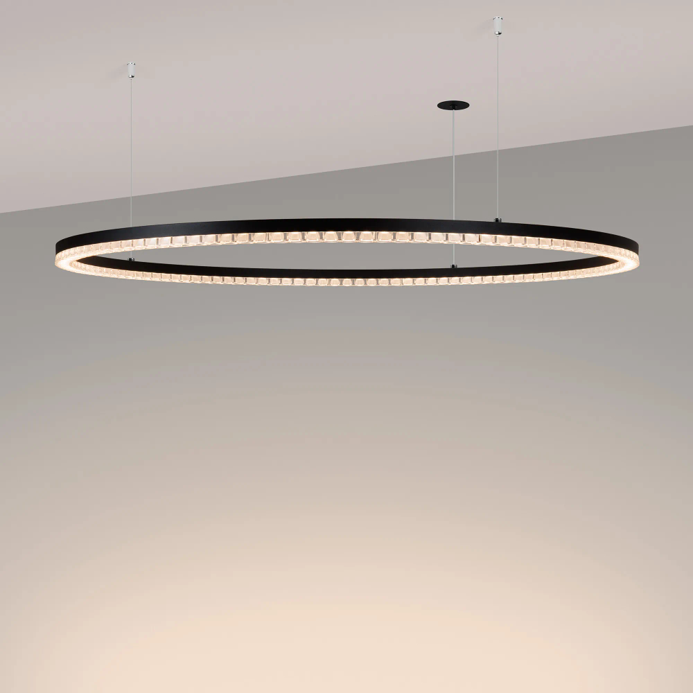 Светильник SP-DIAMOND-R1250-80W Warm3000 (BK, 45 deg, 230V, TRIAC) (Arlight, IP20 Металл, 5 лет) 054491