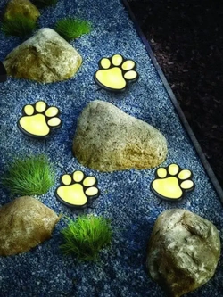 садовые светильники на солнечных батареях 4 шт./лапа светильник уличный